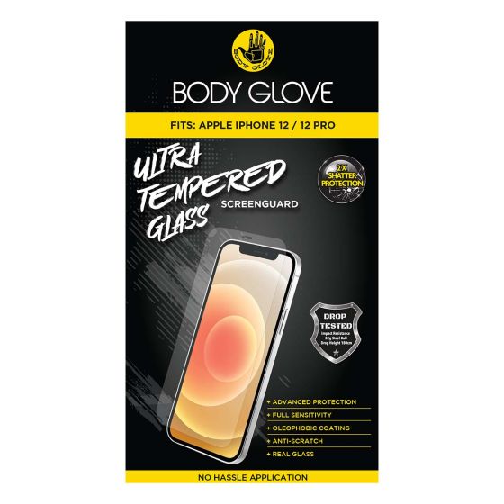 Body Glove iPhone 12|12 Pro Ultra Tempered Glass