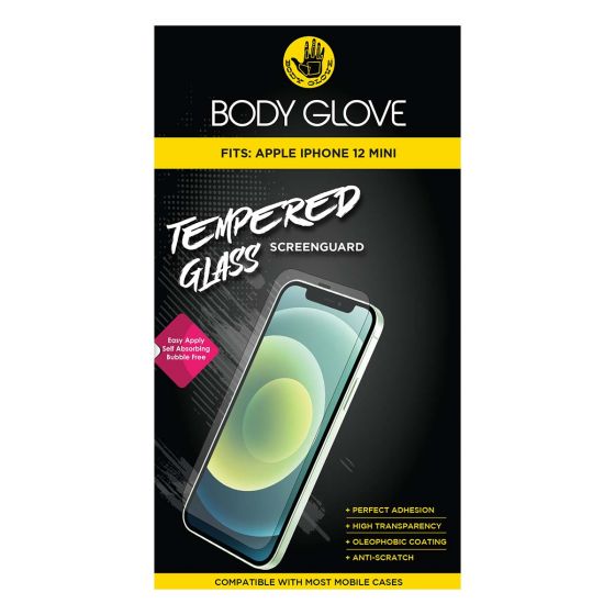Body Glove iPhone 12 Mini Fullglue Tempered Glass
