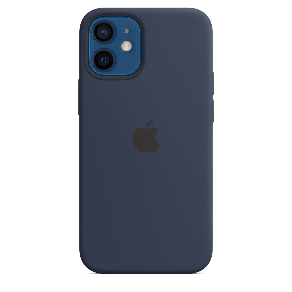 iPhone 12 Mini Silicone Case With Magsafe - Deep Navy 