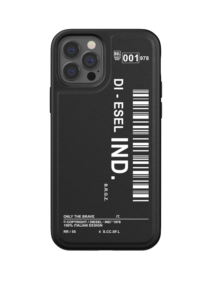 Diesel iPhone 12 Mini Graphic Case Bar Black/White - DIESEL-42488 | Apex