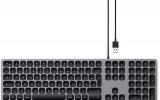 Satechi Aluminum Wired Keyboard For Mac Space Gray