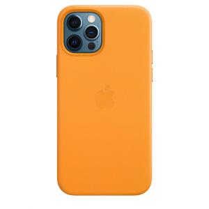 iPhone 12 | 12 Pro Leather Sleeve With Magsafe - California Poppy