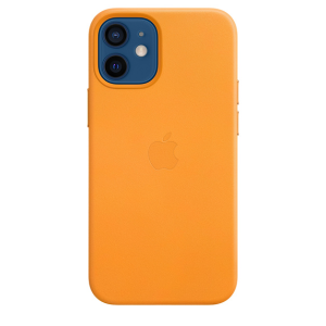 iPhone 12 Mini Leather Case With Magsafe California Poppy