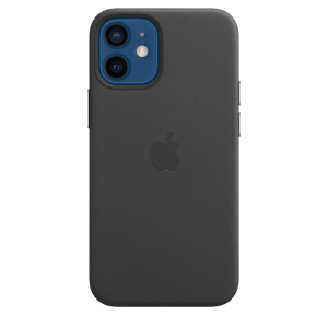 iPhone 12 Mini Silicone Case With Magsafe - Black
