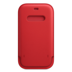 iPhone 12 | 12 Pro Leather Sleeve With Magsafe - (Product)Red 