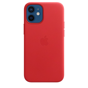 iPhone 12 Mini Silicone Case With Magsafe - (Product)Red